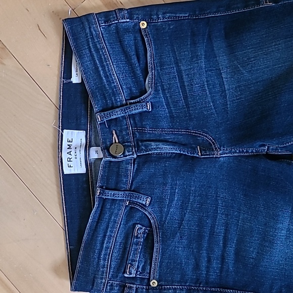 FRAME Denim Le Skinny De Jeanne Jeans  Sz 25x30 - Picture 2 of 5
